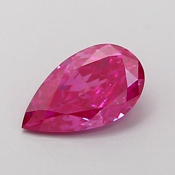 0.41 Ct. Fancy Vivid Pink Pear Lab Grown Diamond