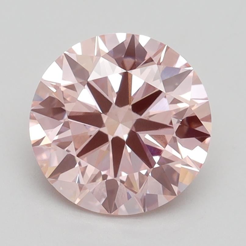 1.92 Ct. Fancy Intense Pink Round Lab Grown Diamond