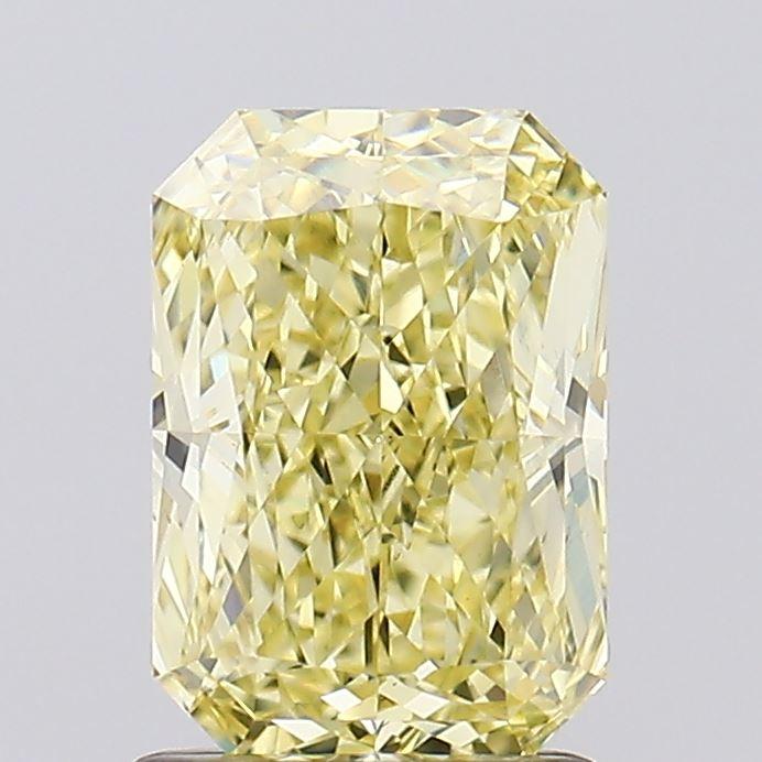 1.53 Ct. Fancy Yellow Radiant Lab Grown Diamond