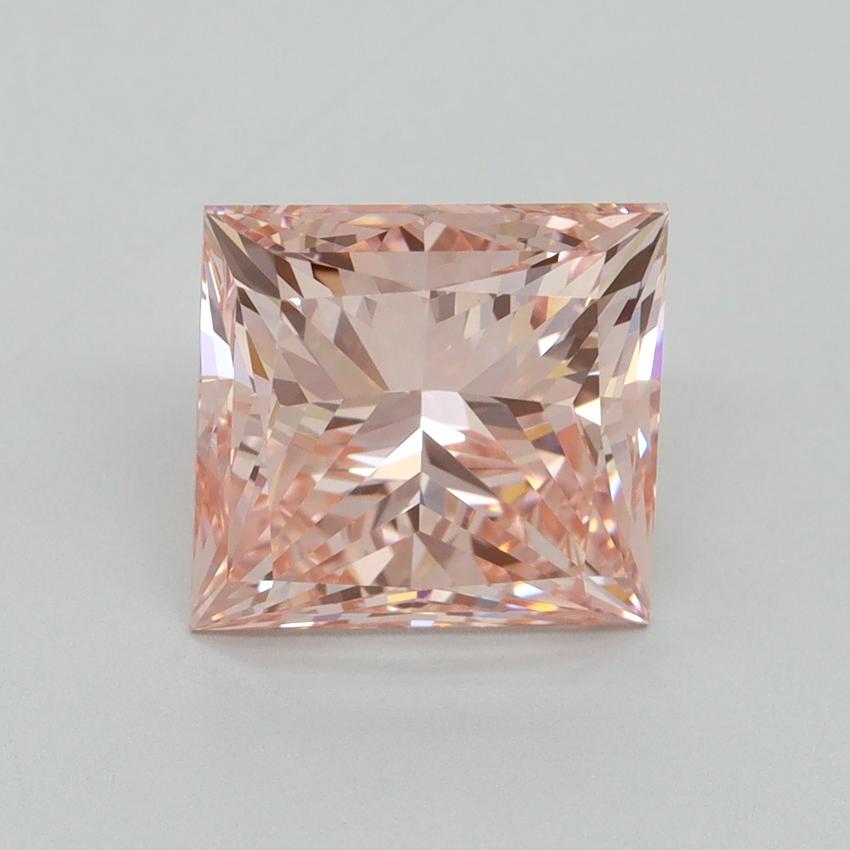 4.02 Ct. Fancy Intense Pink Princess Lab Grown Diamond