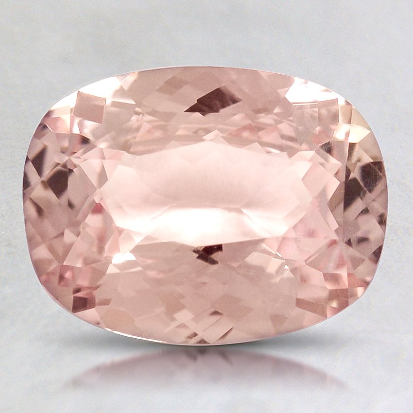 9x7mm Unheated Peach Cushion Sapphire