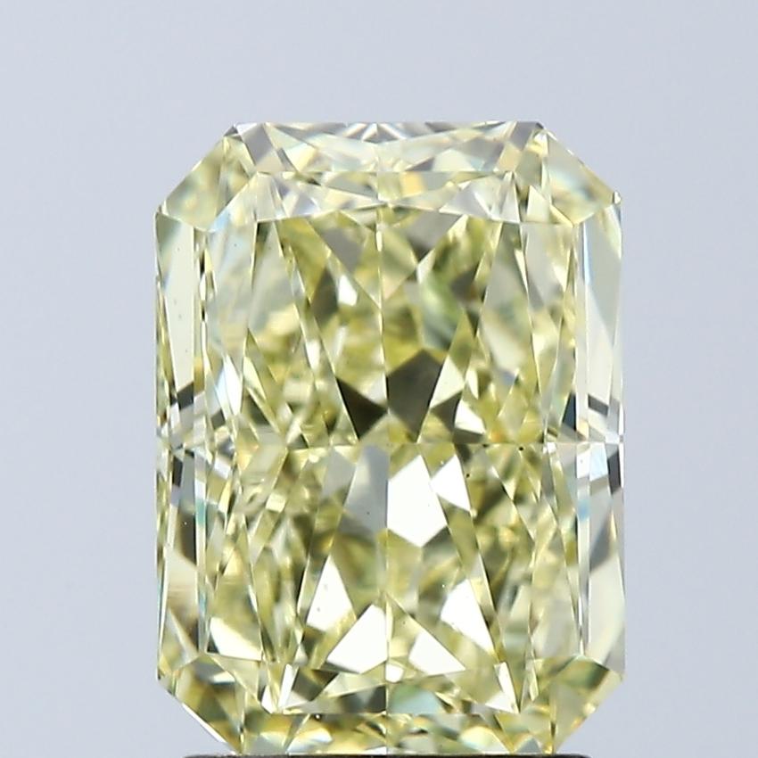 2.51 Ct. Fancy Intense Yellow Radiant Lab Grown Diamond