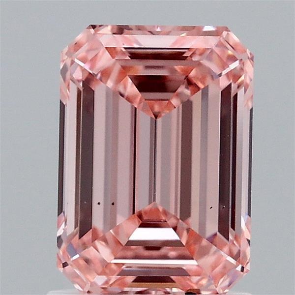 1.52 Ct. Fancy Intense Pink Emerald Lab Grown Diamond