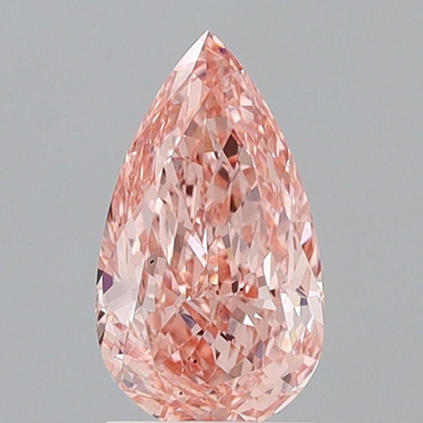 1.81 Ct. Fancy Vivid Pink Pear Lab Grown Diamond