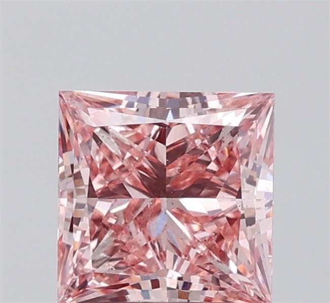 2.01 Ct. Fancy Intense  Pink Princess Lab Grown Diamond