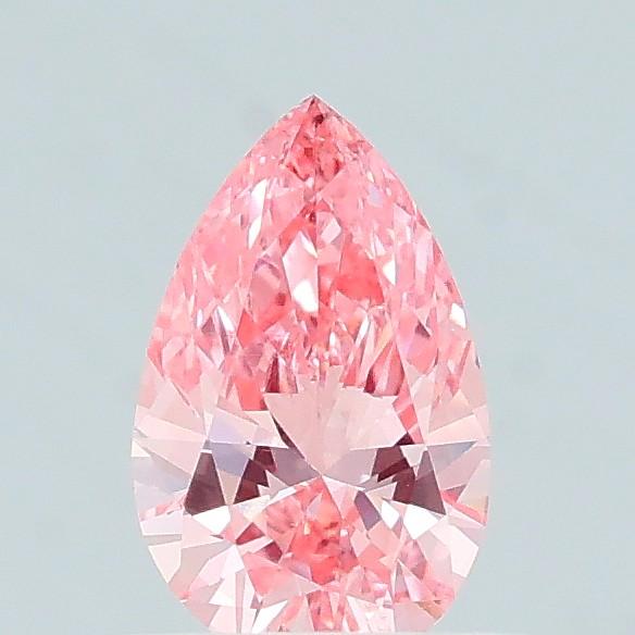 0.49 Ct. Fancy Vivid Pink Pear Lab Grown Diamond
