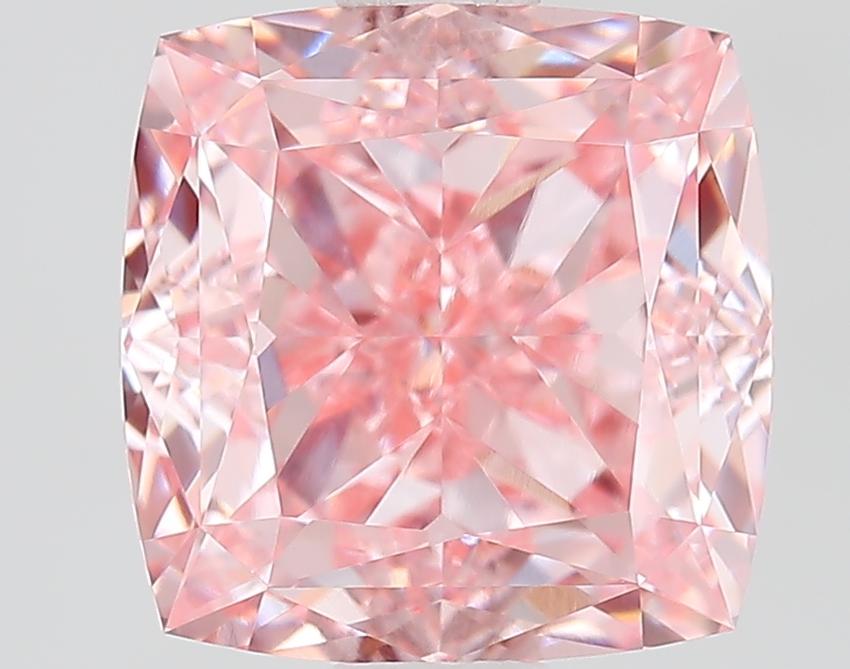 2.09 Ct. Fancy Pink Cushion Lab Grown Diamond