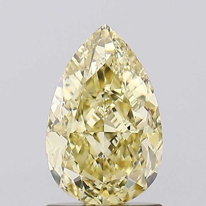 1.40 Ct. Fancy Yellow Pear Lab Grown Diamond