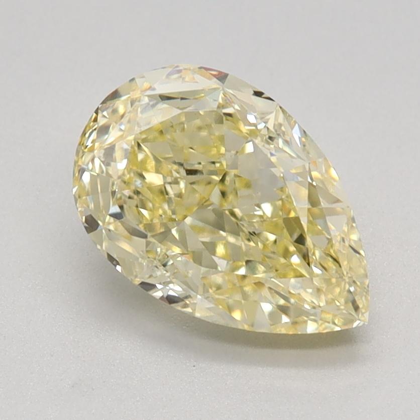 1.35 Ct. Fancy Intense Yellow Pear Lab Grown Diamond