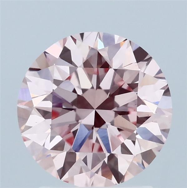 2.00 Ct. Fancy Intense Pink Round Lab Grown Diamond