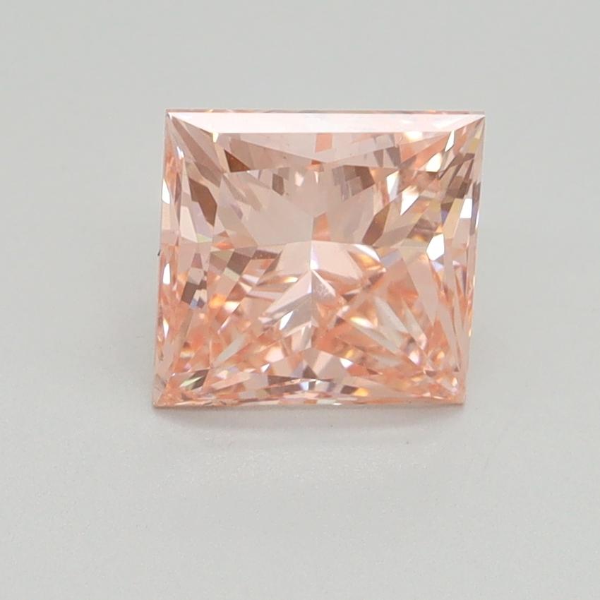 1.56 Ct. Fancy Intense Pink Princess Lab Grown Diamond