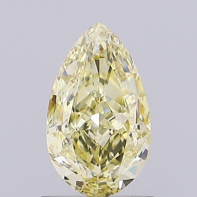 0.99 Ct. Fancy Yellow Pear Lab Grown Diamond