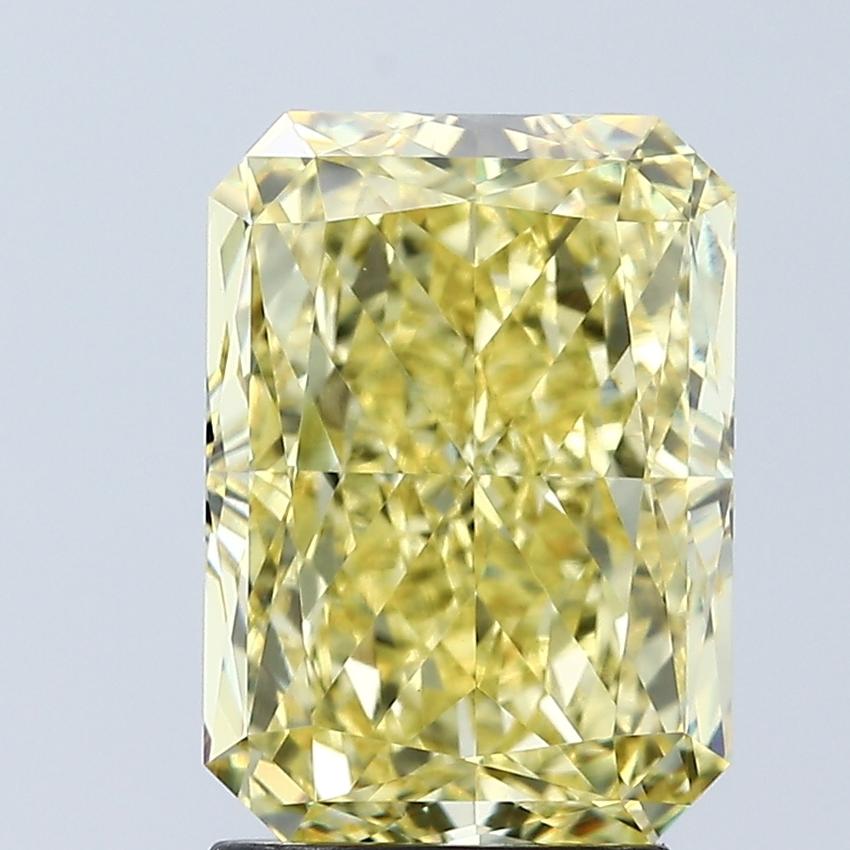 3.03 Ct. Fancy Vivid Yellow Radiant Lab Grown Diamond