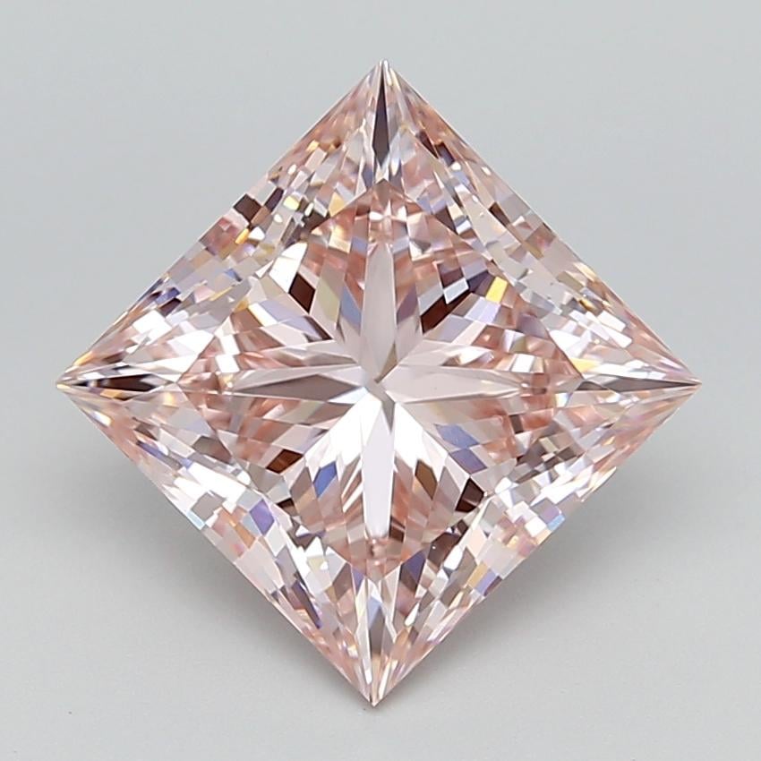 5.61 Ct. Fancy Intense  Pink Princess Lab Grown Diamond