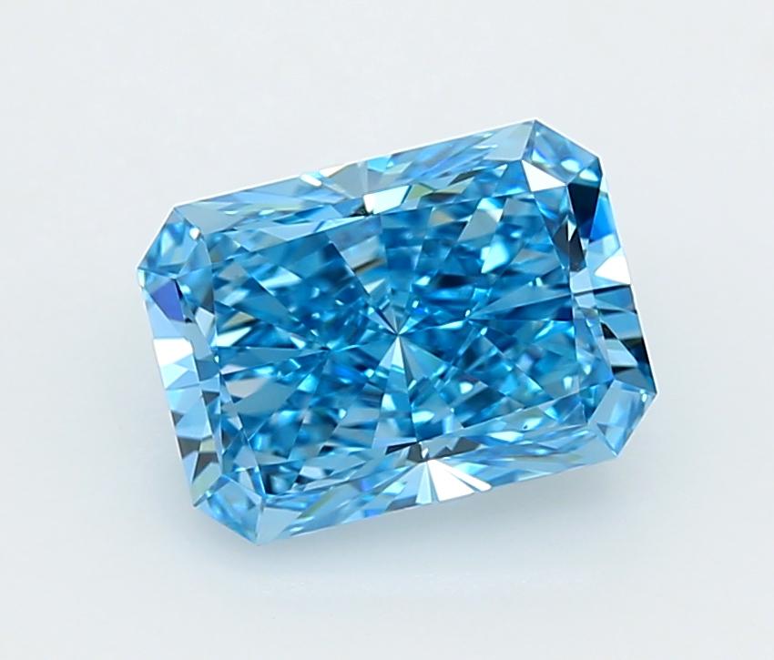 2.49 Ct. Fancy Vivid  Blue Radiant Lab Grown Diamond