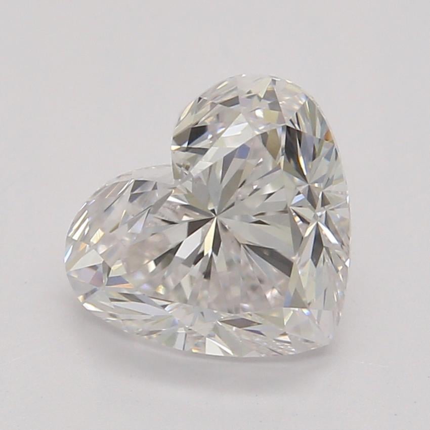 1.02 Ct. Faint Pink Heart Diamond