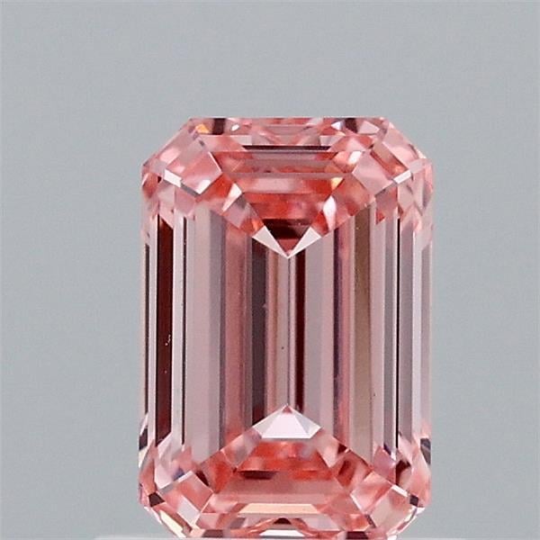 0.92 Ct. Fancy Vivid  Pink Emerald Lab Grown Diamond