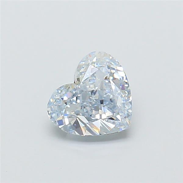 1.01 Ct. Fancy  Blue Heart Lab Grown Diamond