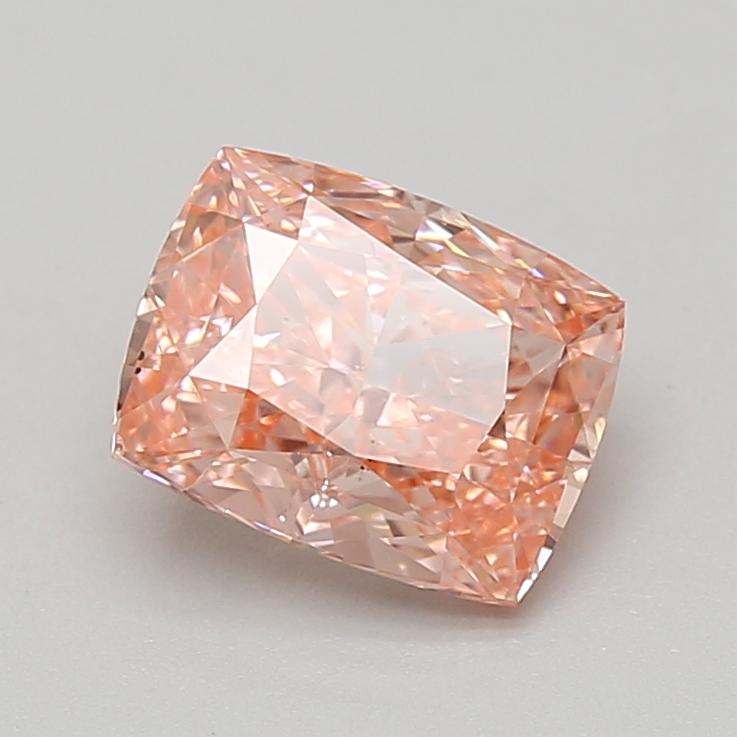2.09 Ct. Fancy Vivid Pink Cushion Lab Grown Diamond