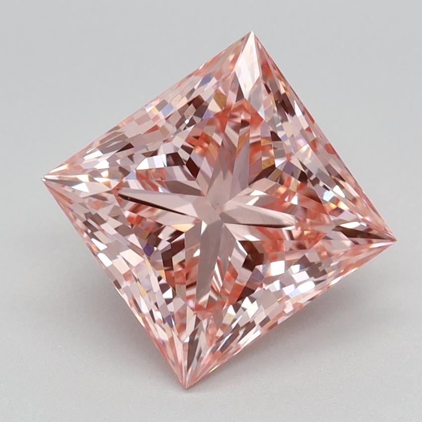 2.36 Ct. Fancy Intense Pink Princess Lab Grown Diamond