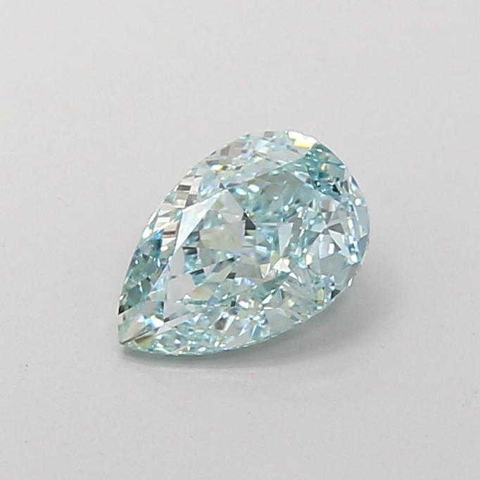 1.02 Ct. Fancy Vivid  Blue Pear Lab Grown Diamond