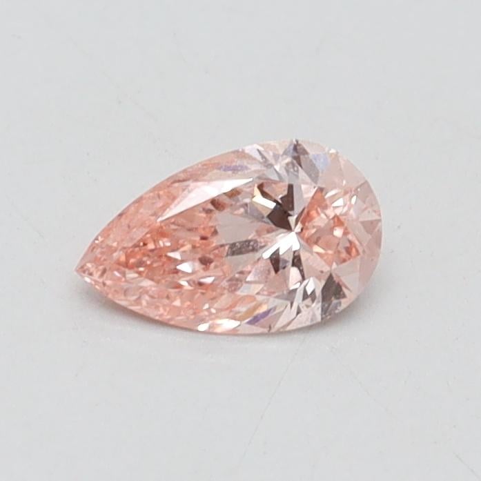 0.31 Ct. Fancy Intense Pink Pear Lab Grown Diamond