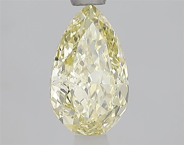 1.10 Ct. Fancy Yellow Pear Lab Grown Diamond