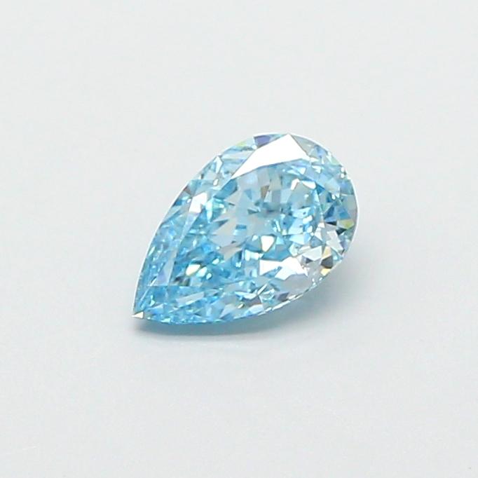 1.05 Ct. Fancy Vivid  Blue Pear Lab Grown Diamond