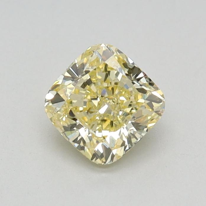 0.50 Ct. Fancy Yellow Cushion Lab Grown Diamond