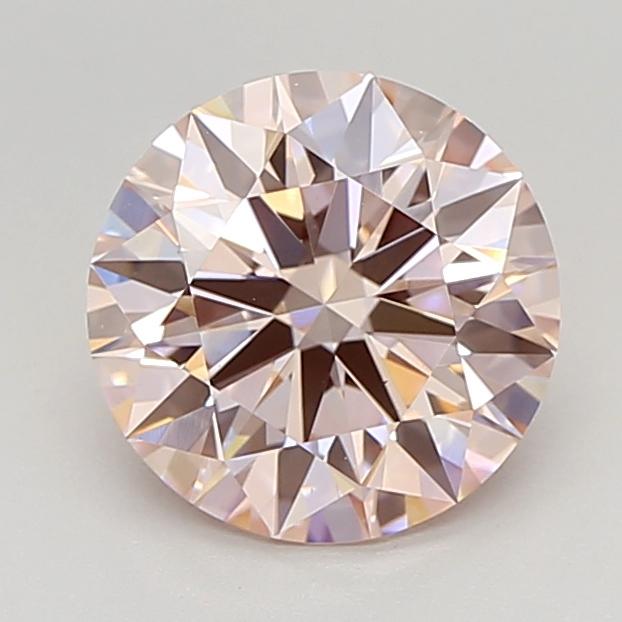 2.53 Ct. Fancy  Pink Round Lab Grown Diamond