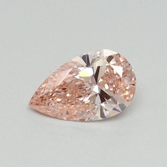 0.32 Ct. Fancy Intense Pink Pear Lab Grown Diamond