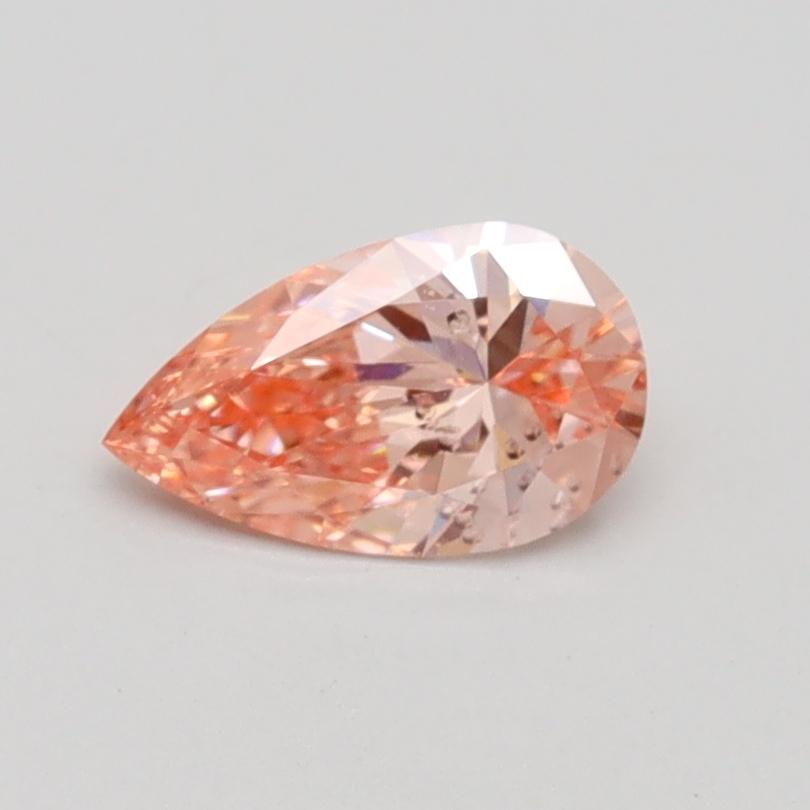 0.50 Ct. Fancy Intense Pink Pear Lab Grown Diamond