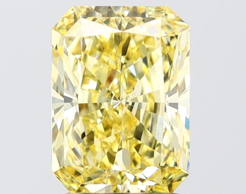 2.70 Ct. Fancy Intense Yellow Yellow Radiant Lab Grown Diamond