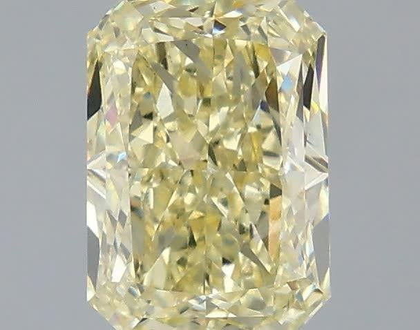 1.56 Ct. Fancy Yellow Radiant Lab Grown Diamond