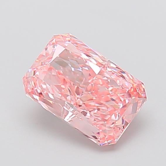 1.77 Ct. Fancy Pink Radiant Lab Grown Diamond