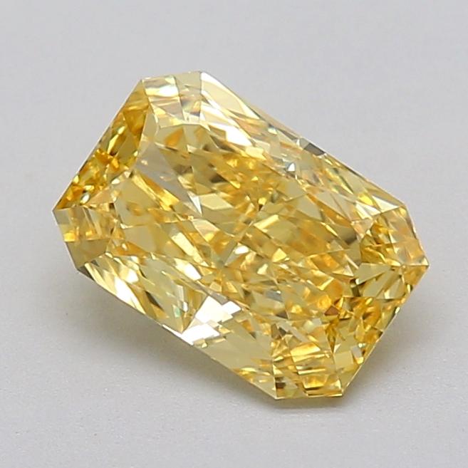 2.00 Ct. Fancy Yellow Radiant Lab Grown Diamond