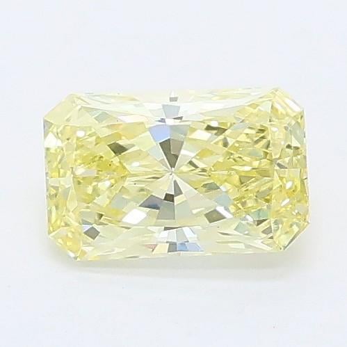 0.45 Ct. Fancy Yellow Radiant Lab Grown Diamond