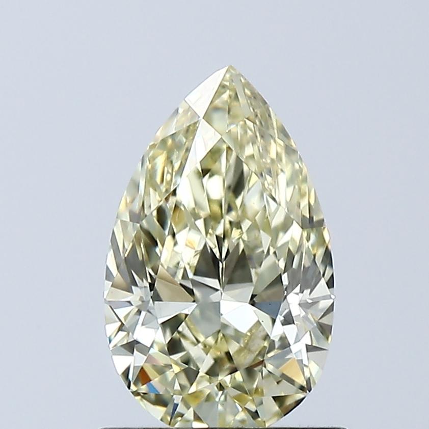 1.03 Ct. Fancy Intense Yellow Pear Lab Grown Diamond