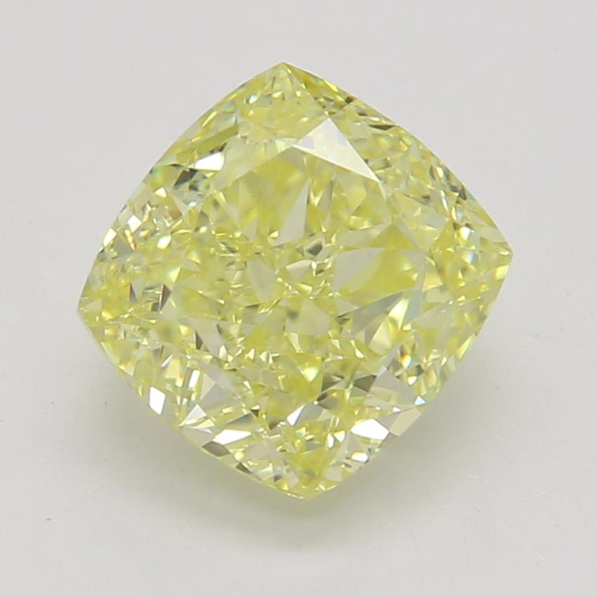 1.21 Ct. Fancy Intense Yellow Cushion Diamond