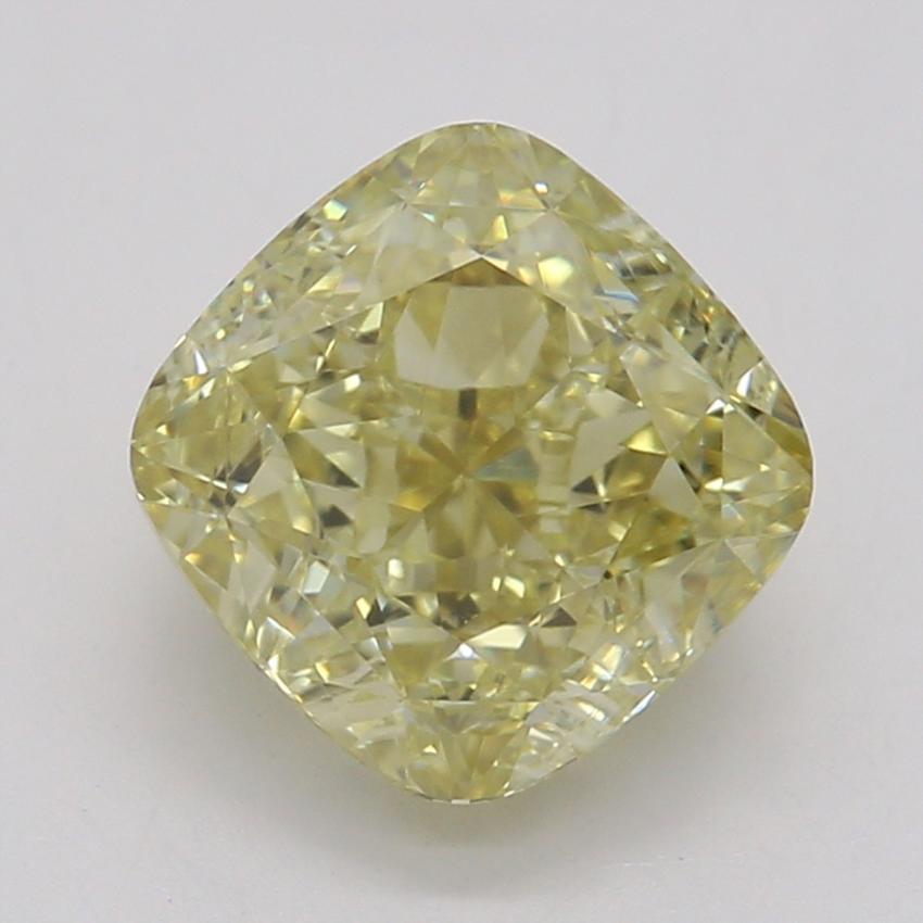 1.37 Ct. Fancy Yellow Cushion Diamond
