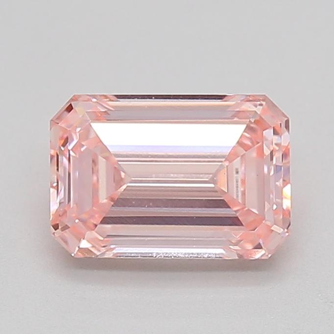 1.03 Ct. Fancy Vivid  Pink Emerald Lab Grown Diamond