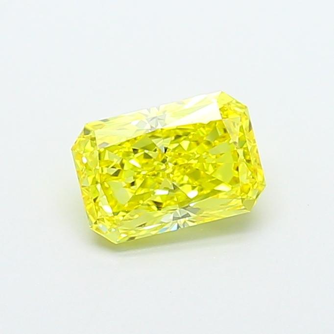 1.43 Ct. Fancy Vivid  Yellow Radiant Lab Grown Diamond