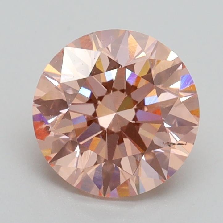 1.50 Ct. Fancy Intense Pink Round Lab Grown Diamond