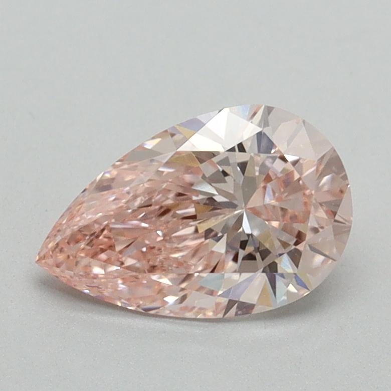 0.94 Ct. Fancy Intense Pink Pear Lab Grown Diamond