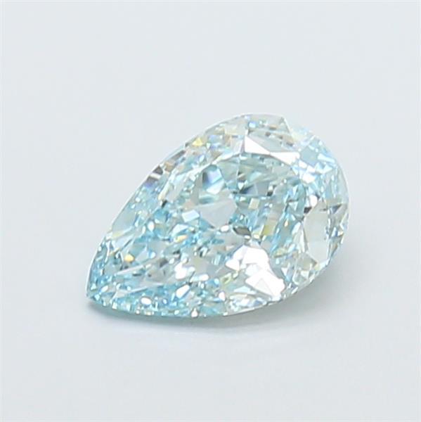 1.05 Ct. Fancy Intense Green Pear Lab Grown Diamond