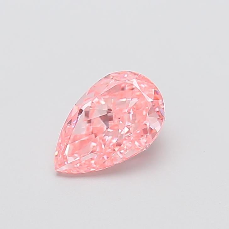 1.33 Ct. Fancy Vivid  Pink Pear Lab Grown Diamond