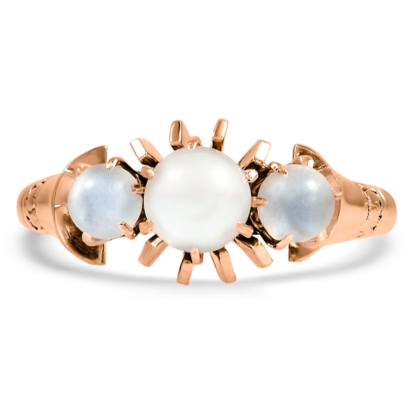 Victorian Moonstone Vintage Ring