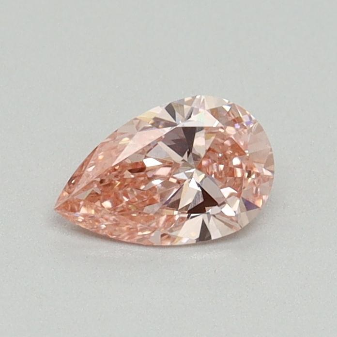 0.35 Ct. Fancy Intense Pink Pear Lab Grown Diamond