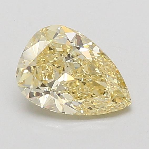 1.00 Ct. Fancy Intense Yellow Pear Lab Grown Diamond