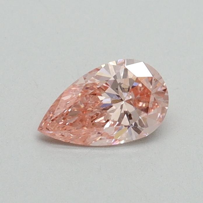0.34 Ct. Fancy Vivid Pink Pear Lab Grown Diamond